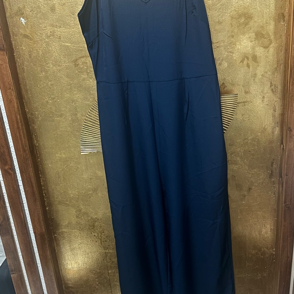 Women's Navy Jumpsuit